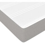  Madrac s džepičastim oprugama srednje tvrdoće svjetlosivi 90x200x20 cm tkanina | Shoptok.si