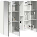  Kopalniška ogledalna omara Bela 63,5 x 15,5 x 60,5 cm, (5000233021) | Shoptok.si