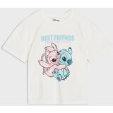 Sinsay Pamučna majica kratkih rukava Stitch | shoptok.hr