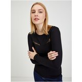 Orsay Black Women's T-shirt with lace - Women | shoptok.hr