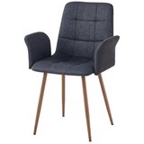 Stylife NASLANJAČ, kovina, tekstil naravne barve, temno siva | Shoptok.si