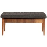 Woody Fashion trpezarijska klupa vina bench anthracite walnut Cene
