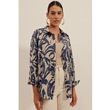 Bigdart 3900 Oversize Long Basic Shirt - Light Navy | Shoptok.si