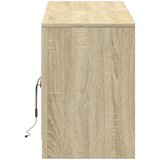 TV ormarić s LED svjetlima boja hrasta 139 5x34x50 cm drveni | shoptok.hr