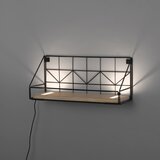 LEUCHTEN DIREKT 15277-18 - Polica sa LED osvetljenjem BOARD 2xLED/1,75W/230V 45 cm | Eponuda.com