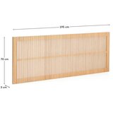 Kave Home Vzglavje iz masivnega jesena v naravni barvi 195x70 cm Beyla – | Shoptok.si
