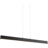 QAZQA Professional Črna viseča svetilka s LED-diodami, 3-stopenjska zatemnitev 2700-4000K - Keane Cene