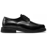 Karl Lagerfeld Nizki čevlji KL11423A Black Lthr w/Dk Grey 007