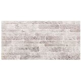  Zidne panele 10 pcs Svijetlo siva i bijela. 100 x 50 cm - Svijetlosiva i bijela | shoptok.hr