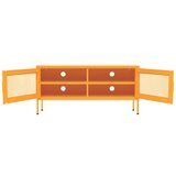 TV omarica gorčično rumena 105x35x50 cm jeklo, (20731915) | Shoptok.si