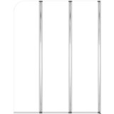 vidaXL tuš-kabine od kaljenog stakla 2 kom 104 x 130 cm prozirne | shoptok.hr