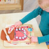  Masterkidz učenje zdrave oralne higijene na primjeru psa - Montessori edukativna zidna ploča | shoptok.hr