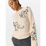 .OBJECT Pulover 'OBJLaney Rubin' pesek / črna | Shoptok.si