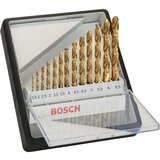 Bosch 13-delni Robust Line set burgija za metal HSS-TiN, 135° 1,5; 2; 2,5; 3; 3,2; 3,5; 4; 4,5; 4,8; 5; 5,5; 6; 6,5 mm, 135° - 2607010539 | Eponuda.com