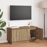 vidaXL TV Kabinet Ručno Izrađeni Hrast 100x38x49 cm Konstruirano Drvo u