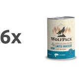 WolfPack Limited Ingredient Adult - losos 6 x 400 g | Shoptok.si