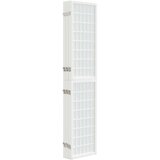 vidaXL Sklopiva sobna pregrada 6 panela japanski stil 240x170cm bijela | shoptok.hr