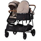 Chipolino 3u1 dječja kolica za blizance ili dvoje djece Duo Smart Tiramisu | shoptok.hr