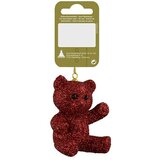  ukrasi za božićno drvce (visina: 7 cm, crvene boje, plastika, 1 kom.) | shoptok.hr