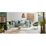 Actona zelena baršunasta fotelja Center | shoptok.hr