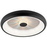 PAUL NEUHAUS Okrugla stropna LED svjetiljka Vertigo (33 W, Ø x V: 46,5 x 9,5 cm, Crna, Raznobojno) | shoptok.hr