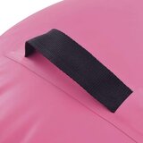 Gimnastički valjak na napuhavanje s crpkom 120 x 90 cm PVC rozi | shoptok.hr