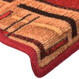  Otirači za stepenice samoljepljivi 5 kom 65x21x4 cm crveni | shoptok.hr