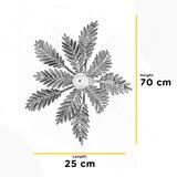 Lesnina XXXL STROPNA SVETILKA 4996 FELCE 70/70/25 cm | Shoptok.si