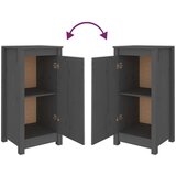  Komode 2 kom sive 40x35x80 cm od masivne borovine | shoptok.hr