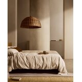 Kave Home Sivo-bež posteljnina za zakonsko posteljo/podaljšana iz mešanice lana 240x220 cm Simmel – | Shoptok.si