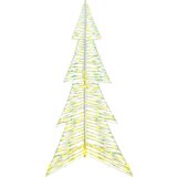 vidaXL Božično drevo med 240 LED Toplo bela 180 cm PET | Shoptok.si