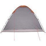 Kamping šator Siva i narančasta 6 osoba Poliester i čelik | Eponuda.com