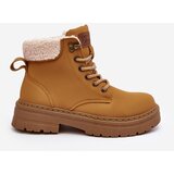 Boto Women's Leather Trappers With Fur Camel Lynnvia | Shoptok.si