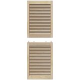  Ormarna vrata s vratima 4 pcs Prirodna 49,5 x 2,1 x 140,5 cm | shoptok.hr