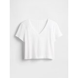 GAP Linen crop t-shirt - Women's | shoptok.hr
