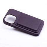  Kožni Mag Wallet magnetni novčanik tamnoljubičaste boje | shoptok.hr
