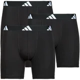 ACTIVE FLEX COTTON Boxer Long Pack de 3 Crna