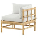 Venture Home Cane modul za vrtnu sofu 75 &amp;times; 76 &amp;times; 70 cm, prirodna boja drva Slike