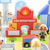  Drveni set Viga gradskih kocki daske figure | shoptok.hr
