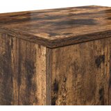 Ormarić za pohranu 2 pcs Dimljeni hrast 127 x 41 x 40 cm | shoptok.hr