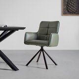 Premium Living naslanjač vincent, zelena, vrtljiv | Shoptok.si