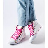 Gemre White high-top floral sneakers Marphisa | Shoptok.si