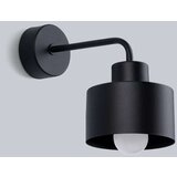 Stenska svetilka SAVAR 1 črna, (21347287) | Shoptok.si