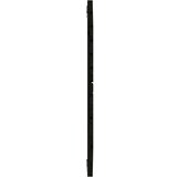  Zidno uzglavlje crni 106x3x91 5 cm od masivne borovine | shoptok.hr