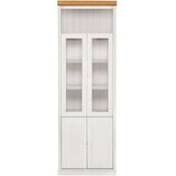 Støraa Bijela vitrina od masivnog bora 74x223 cm Anita – | shoptok.hr