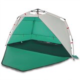 Šator za plažu za 3 osobe vodootporni morskozeleni | shoptok.hr