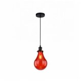 Vesta 266 VISILICA CHIC-PRETO/VM 1*E27 red glass | ePonuda.com