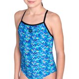 Arena kupaći za devojčice pooltiles swimsuit lightdrop back | ePonuda.com