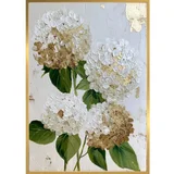 Tiskana slika s okvirom 60x90 cm Hydrangea –