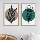 Wallity slika bohemian breeze, 2 dela, 50 x 35 cm Cene